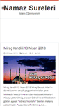 Mobile Screenshot of namazsureleri.org
